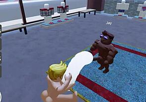 i got gay roblox sex in a public store with a hot blowjob and cumshot. outdoor action was wild!