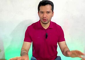 How does this mature American bang his young Spanish twink bareback?