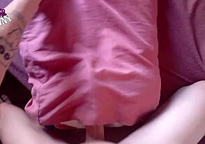 Skinny Submissive Dominated by Monster Cock in POV Action!