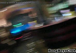 Damn! European party twinks get paid for cum in mouth!