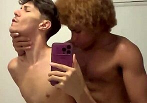 ramon hot - negao fudendo twink na escada do hotel