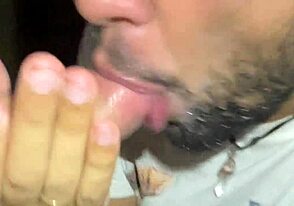 Hey, this married guy unloaded his lust all over me in the porno cabin!