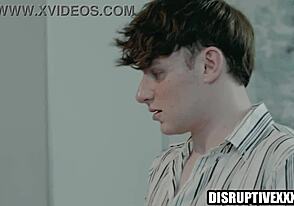 Irresponsible Step Son Gets Rough Rimjob Discipline from Father-in-Law. Man, this is intense! 😳