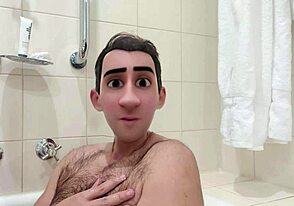 Nevlastný gay otec a kúpeľní kamaráti v Hot House uvoľňujú husté napätie na sexy prstoch na nohách s ManlyFoot