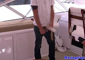 Twinks Jerking Hard Cocks With Sticky Results