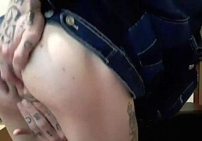 Hey man, just slipping the tip in my tight ass!