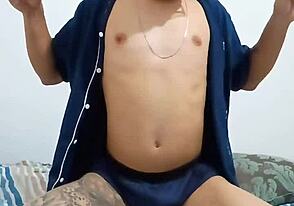 वाह लेयटांडो मोटा लंड वाली हॉट बायसेक्शुअल डांस