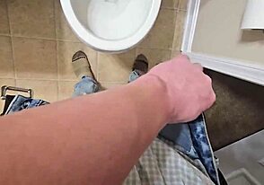 showing peeing then he sucks me right after