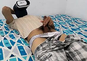 Хей, пробвал ли си VR порно за епично соло забавление? VR е супер!