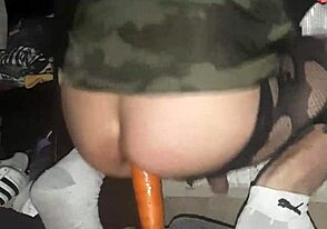 Lokita jugando sola turns into ANAL ASSAULT fun.