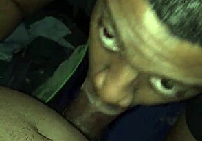 Deepthroat Action on Shemale Cock with Queen Intensity